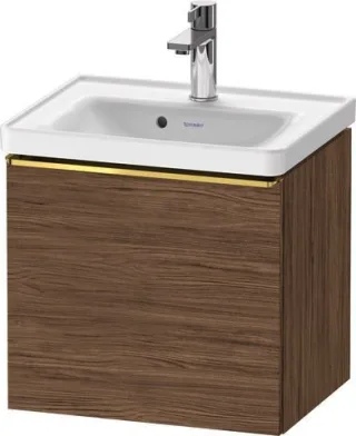 Duravit D-Neo Waschtischunterbau wandhängend Nussbaum dunkel Matt 484x372x440 mm - DE4248034210000 DE4248034210000