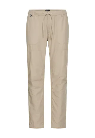 camel active - Chinohose mit Tunnelzug light beige - Gr. - 34
