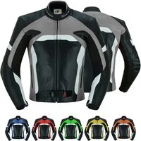 German Wear Motorradjacke GW409J Motorradjacke Büffelleder