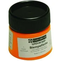 Gutenberg Stempel Stempelfarbe Universal 30ml schwarz