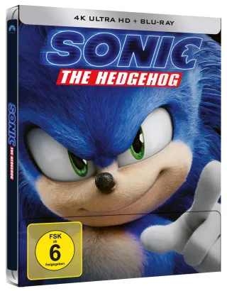 Sonic the Hedgehog - 4K Ultra-HD - Steelbook [Blu-ray]