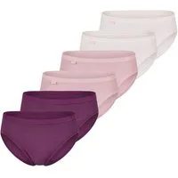sloggi Tai-Slip 6er Pack Basic+ (Spar-Set, 6-St) Tai Slip - Baumwolle - Atmungsaktiv - Bequemer Schnitt, Perfekter Sitz