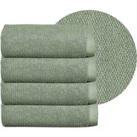 Beautex Handtuch Set, Premium Frottier Sets, 100% Baumwolle 550g/m², Multischlaufen-Optik, Frottier, saugstark, weich, flusenfrei, schnelltrocknend, schadstoffgeprüft