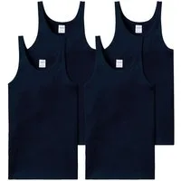 Schiesser Unterhemd Essentials (Mehrpack, 4 Stück) Feinripp im 4er Pack