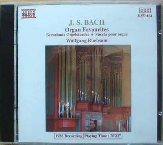 J.S.Bach Organ Favourites