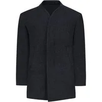 Allthemen Kurzmantel Herren Wollmantel im Slim Fit Wintermantel kurz