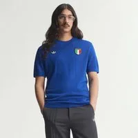 adidas Performance Fußballtrikot FIGC 70S JSY für Erwachsene, ohne Verschluss, mit Rundhalsausschnitt