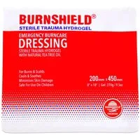 Burnshield Erste-Hilfe-Set Burnshield sterile Kompressen in verschiedene Größen, (Professionelles Set für Brandverletzungen, 1 St), Flexibles Material, Steril verpackt, Antibakterielle Wirkung