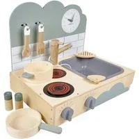 Eichhorn Spielküche kleine Tischküche Holz, Kunststoff, MDF