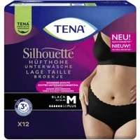 TENA Inkontinenz-Pants TENA - Silhouette Plus Black, M Gr., 12-St.