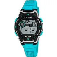 CALYPSO WATCHES Chronograph Digital Crush K5853/1, Kinderuhr, Quarzuhr, Armbanduhr, Junge, digital, Tag, Wochentag, Monat