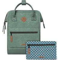 CABAIA Rucksack Recycled Velvet Backpack (Set, 3-tlg)