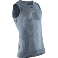 X-Bionic Tanktop Tank-Singlet Invent Light 4.0 ärmellos Unterwäsche grau Herren