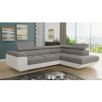Sofnet Ecksofa Caris, mit Schlaffunktion und Bettkasten, Wohnlandschaft mit einstellbare Kopfstützen, Schlafsofa