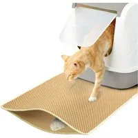 Canadian Cat Company Katzentoilette Katzenklo Matte "Zaubermatte", Vorleger für Katzentoilette, Katzenmatte, Katzenstreumatte