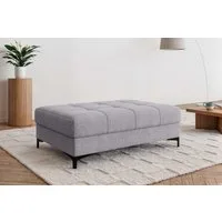 OTTO home Polsterhocker LEEVKE Sitzhocker passend zum Sofa, Breite 115 cm, mit hochelastischer Schaum und Wellenunterfederung