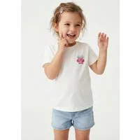 KIDS ONLY T-Shirt KOGNANA LIFE S/S TOP FR ZA JRS Baumwolle, regular fit