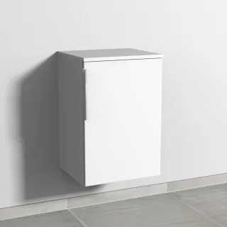 Sanipa 3way Unterschrank mit 1 Tür, Weiß-Soft, UM14143 UM14143