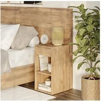 Vicco Nachtschrank Dany, Goldkraft Eiche, 35 x 65 cm mit 1 Schublade (1-St)