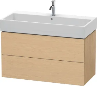 Duravit L-Cube Waschtischunterbau wandhängend Natur Eiche Matt 984x459x544 mm - LC627803030 LC627803030