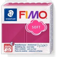 STAEDTLER Bastelnaturmaterial Fimo soft Modelliermasse frozen berry 57 g