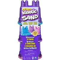 AMIGO Spiel Kinetic Sand Shimmers Multi Pack 340g 3er Set Pastell