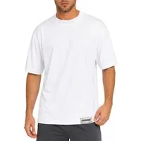 Reichstadt Oversize-Shirt Herren Relaxed Fit Kurzarmshirt 23RS041 mit Stitching am Kragen