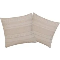 OTTO home Kissenbezüge Toscana Kissenbezug, (2 Stück), passend zur Tagesdecke Toscana, in Größe 50x50 cm