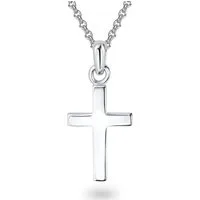 Rafaela Donata Silberkette Halskette aus 925 Sterling Silber, mit Kreuz