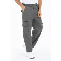 Kendindza Collection Cargohose Herren Cargohose Thermohose Dehnbund Winter Cargo Hose gefüttert Arbeitshose Bundhose Stretch Bund