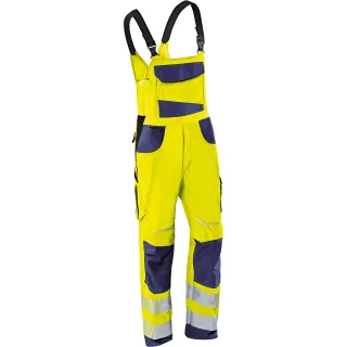 KÜBLER REFLECTIQ Latzhose PSA 2 warngelb/dunkelblau 29K - 3207 8340-3448-29K