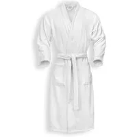 aurora Objektwäsche Bademantel Kimono / Schalkragen, Premium, Baumwolle