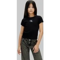 Calvin Klein Jeans T-Shirt MONOLOGO BABY TEE Regular fit für Kinder, mit Logoschriftzug