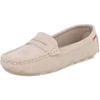 Ital-Design Mokassinschuh mit Komfort und eleganter Mokassin-Optik Slipper (91261036) Flach Mokassins in Beige