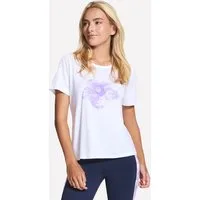 Skechers T-Shirt Women's T- Shirt aus Baumwolle und Elasthan, für Erwachsene, auch in großen Größen