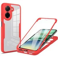 betterfon Handyhülle für Xiaomi Redmi A5 4G 2-teiliges 360° TPU Schutzcase, Rundumschutz mit integrierter Displayabdeckung und klarer Sicht
