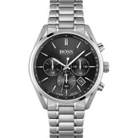 BOSS Chronograph CHAMPION 1513871, Quarzuhr, Herrenuhr, Armbanduhr, Stoppfunktion, Edelstahlarmband