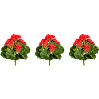 Kunstblume Minigeranie Geranie, Creativ green, Höhe 24 cm