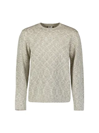 No Excess - Pullover Crewneck Slub Twisted chalk - Gr. - M