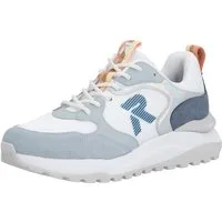 Rieker Sport Keilsneaker Schnürschuh, Freizeitsneaker, Halbschuh mit gepolstertem Schaftrand
