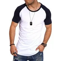 Style-Division T-Shirt SDBOISE Basic im Raglan-Stil