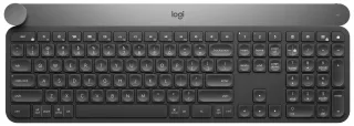 Logitech Craft Advanced keyboard with creative input dial | 920-008501 | Volle Größe (100%) - Kabellos