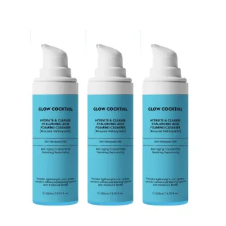 3 X Hydrate & Cleanse Hyaluronsäure Schäumendes Reinigungsmittel 200ml