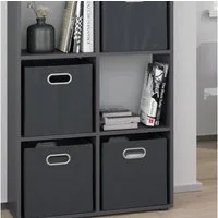 Vicco Raumteiler Scutum, Grau, 72 x 143 cm, 1-tlg.