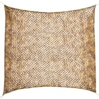 vidaXL Aufbewahrungstasche, Tarnnetz mit Aufbewahrungstasche 316x296 cm Sandfarbe