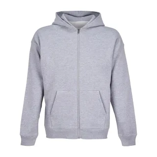 SOLS - "Jelo" Hoodie mit durchgehendem Reißverschluss für Herren/Damen Unisex (Grau meliert)