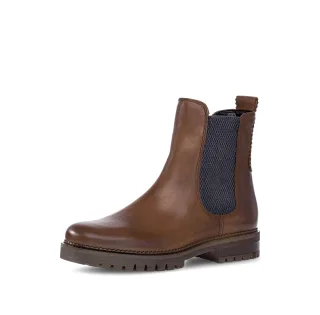 pius gabor - Chelsea Boots Glattleder braun braun - Gr. - 4 UK