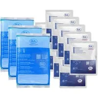 IEA Medical Kalt-Warm-Kompresse Mischset Kompressen: 3x Kalt-Warm 12x20 cm + 10x Sofort-Kalt, Bundle 13-tlg., Gelkompressen wiederverwendbar, Sofort-Kaltkompressen zum Aktivieren