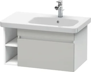 Duravit DuraStyle Waschtischunterbau wandhängend Betongrau & Weiß Matt 730x448x398 mm - DS639300718 DS639300718