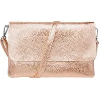 Caspar Clutch Abendtasche Damen Leder Handtasche - CLASSIC LINE - Modell No.835, leicht, elegant & unempfindlich - 100% Echtleder - Handmade in Italy
